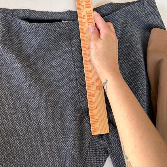 Lot Of 2 J Jill Ponte Pants Women’s XL  Tan Herringbone Slim Leg Pull On Stretch - Picture 12 of 16